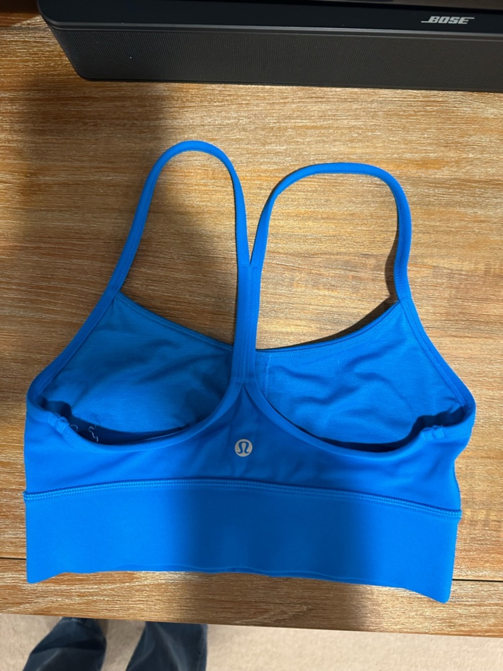 lululemon athletica Electric Blue Strappy Sports Bra